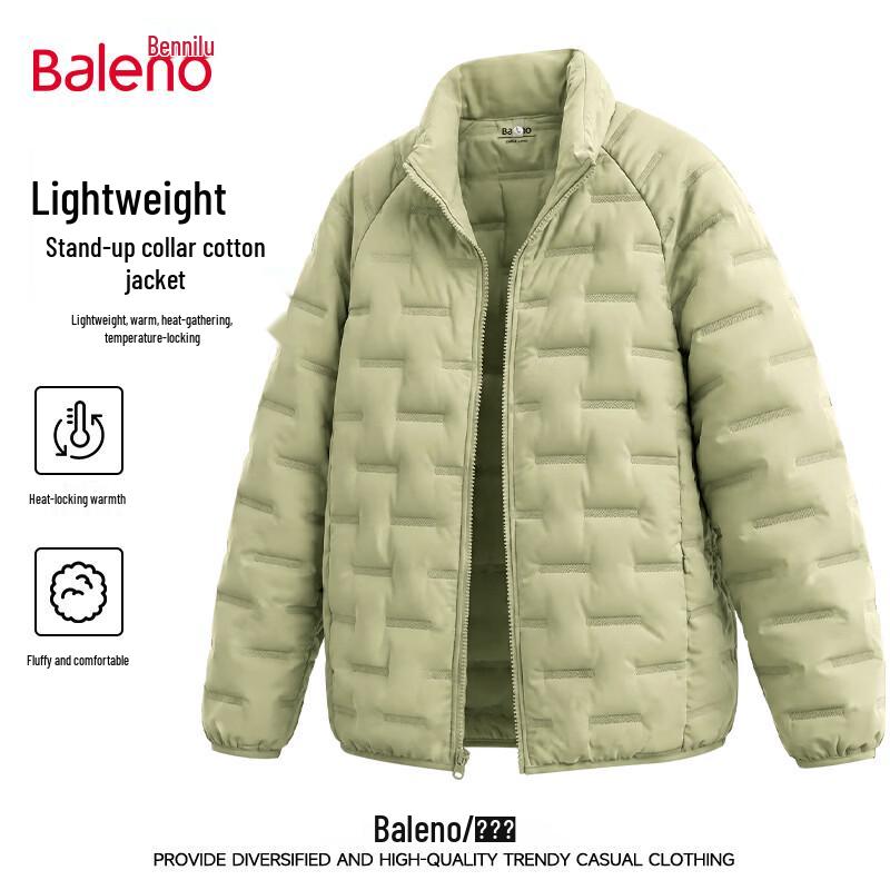 Baleno Men's Heavyweight Fleece-Lined Winter Windproof Jacket