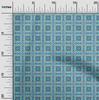 oneOone Georgette Viscose Aqua Blue Fabric Tribal Sewing Craft Projects Fabric Prints By Yard 42 Inch