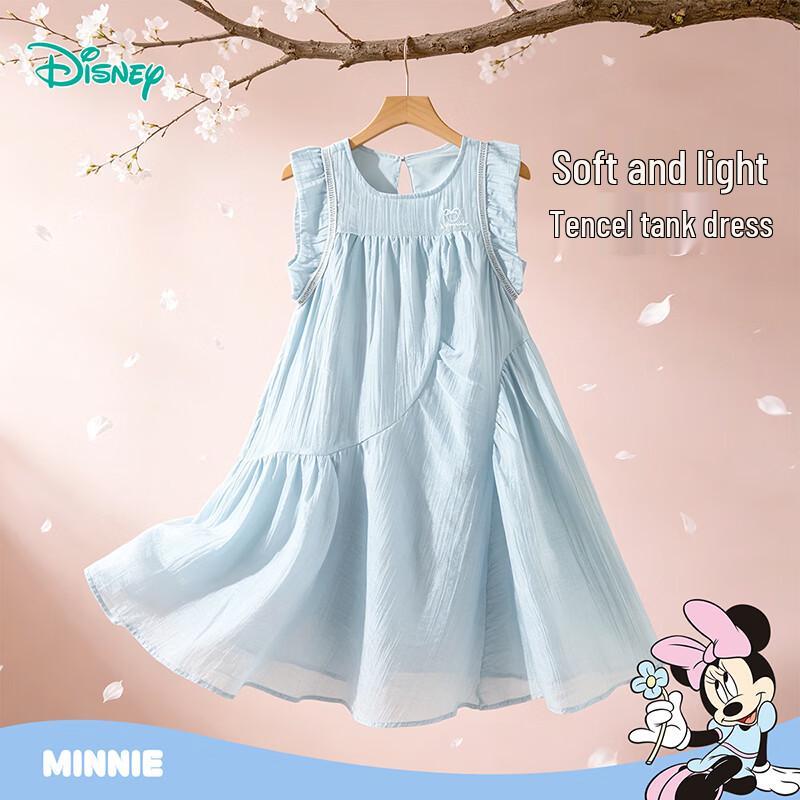 Disney Girls' Summer Sleeveless Princess Dress