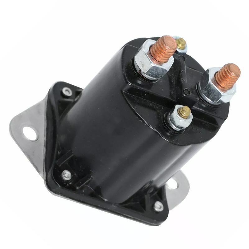 12V Gas Golf Cart Solenoid Switch 4-Terminal for Club Car DS Precedent Carryall 1984-2008 LPL6003 1012275 1013609