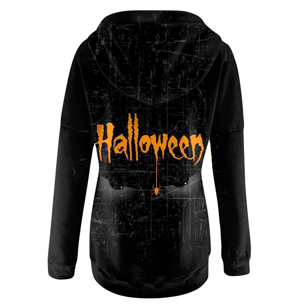Women's Casual Fashion Print Long Sleeve Pullover Hoodies Sweatshirts
