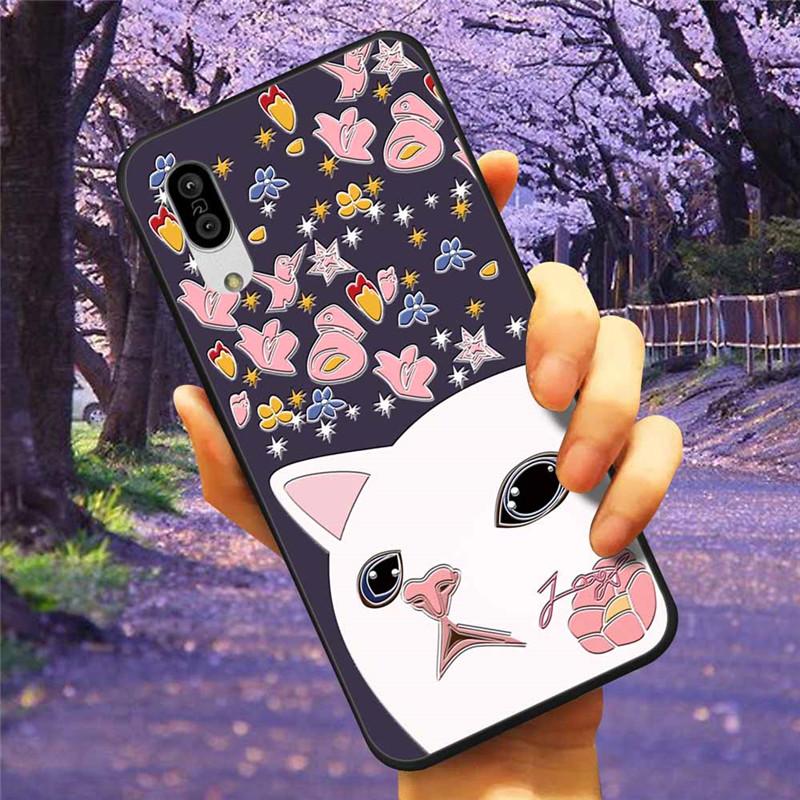 For Sharp Aquos Sense3 Case 3D Flower Relief Silicone Soft Emboss Cover For Sharp Aquos Sense 3 Lite Sense6 6 Luxury Cartoon