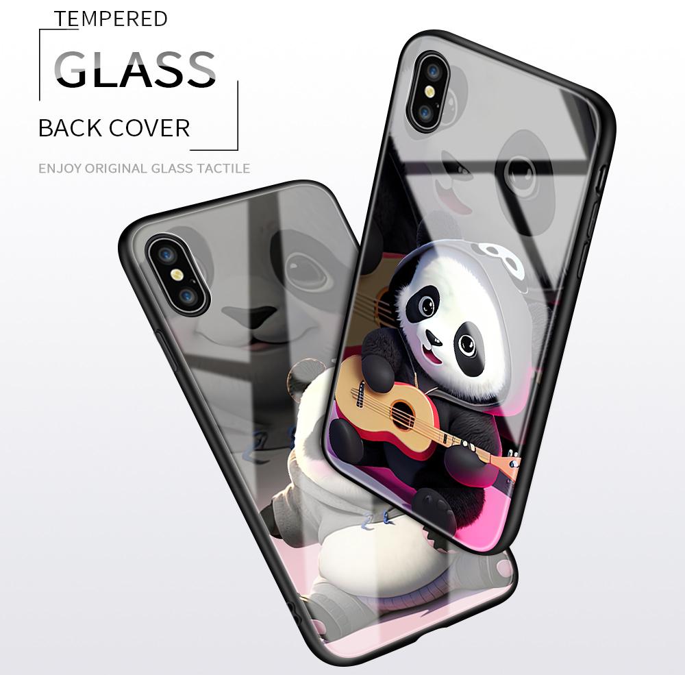 Tempered Glass Phone Case For Huawei P30Lite Honor 90Lite 9X X6A X9B Infinix Hot40 Note30 Tecno Spark20 Moto G15 G22 Soft Edge Shockproof Smooth Shell