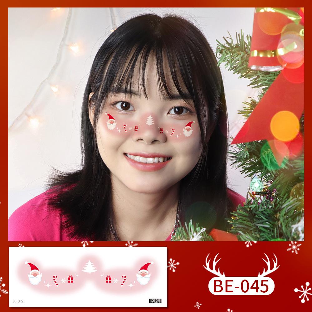 Ricalon Christmas Face Stickers for Kids – Snowflake & Freckle Tattoos