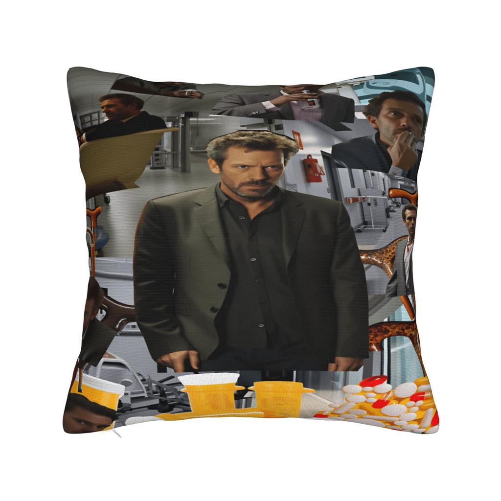 H-House-MD Pillow Cover Custom Cushion Cover Kawaii Pillow Case For Couch Sofa Bedroom