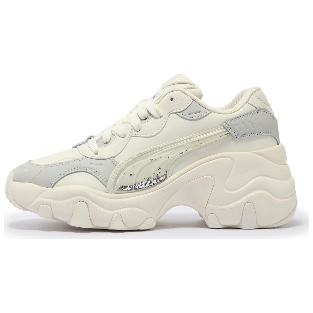 (WMNS) PUMA Pulsar Wedge  Sequin White  Women s 400978-01 EU 37