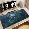 Heroes of Might and Magic Tappetino per Mouse con Mappa XXL Gomma Antiscivolo Tappetini per Mouse Tastiera Accessori da Gioco Tappetino Mouse xmm