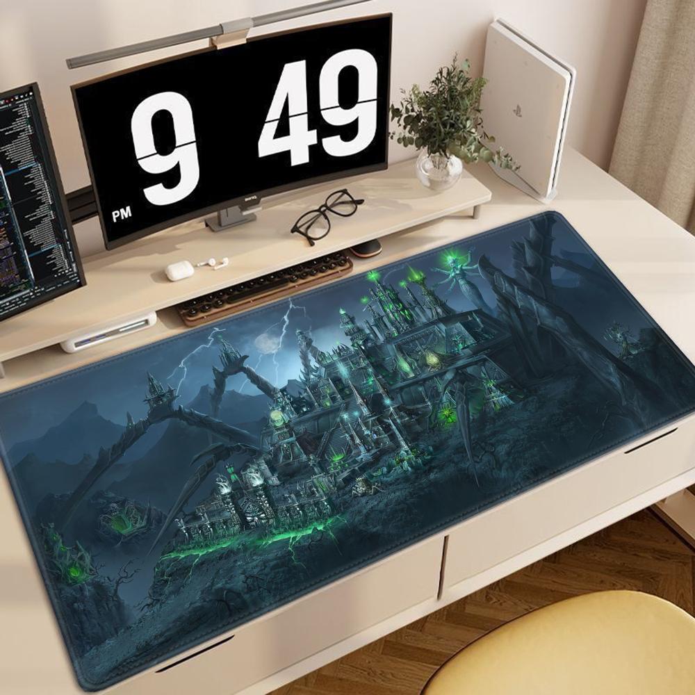 Heroes of Might and Magic Tappetino per Mouse con Mappa XXL Gomma Antiscivolo Tappetini per Mouse Tastiera Accessori da Gioco Tappetino Mouse xmm