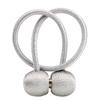Curtain Buckles Tie Backs Magnetic Pearl Ball Curtain Strap Brief Curtains Tieback Curtain Decorative Accessories