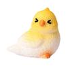 3Pcs Miniature Parrot Figurines Desktop Ornament Adorable Resin Bird Decor for Fairy Gardens & Terrariums