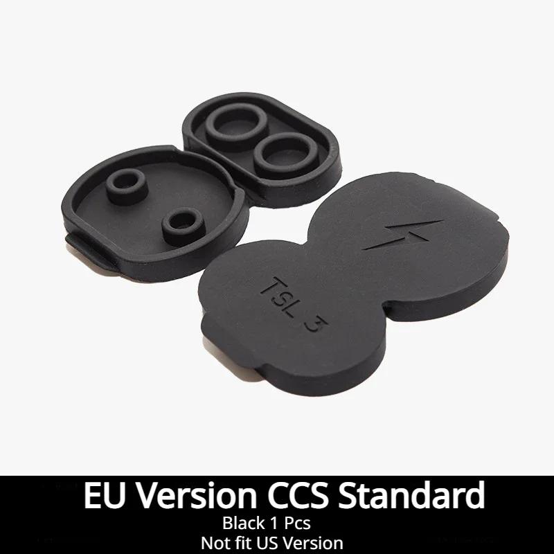Silicone Car Charging Port Protection for Tesla Model 3 Y Juniper Waterproof Dust Plug Protective Cover an Version CCS