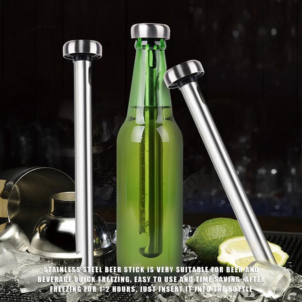 

Stainless Steel Beer Cooler Portable Cooling Wine Cooler Stick Ice Cold Beverage Chiller For Kitchen Tools 1pcs