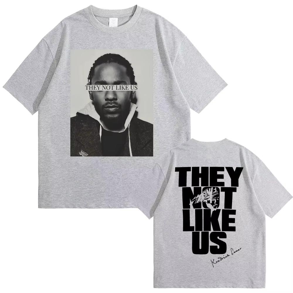 

Rapper Kendrick Lamar They Not Like Us T-shirts Men Women Fashion Hip Hop Oversized T-shirts Summer Men s Cotton Vintage T Shirt 4XL