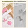 10Pcs Nail Practice Stand Fake Nail Tips Holder DIY Home Salon Nail Art Display Stand Beginner Manicure Painting Practice Base