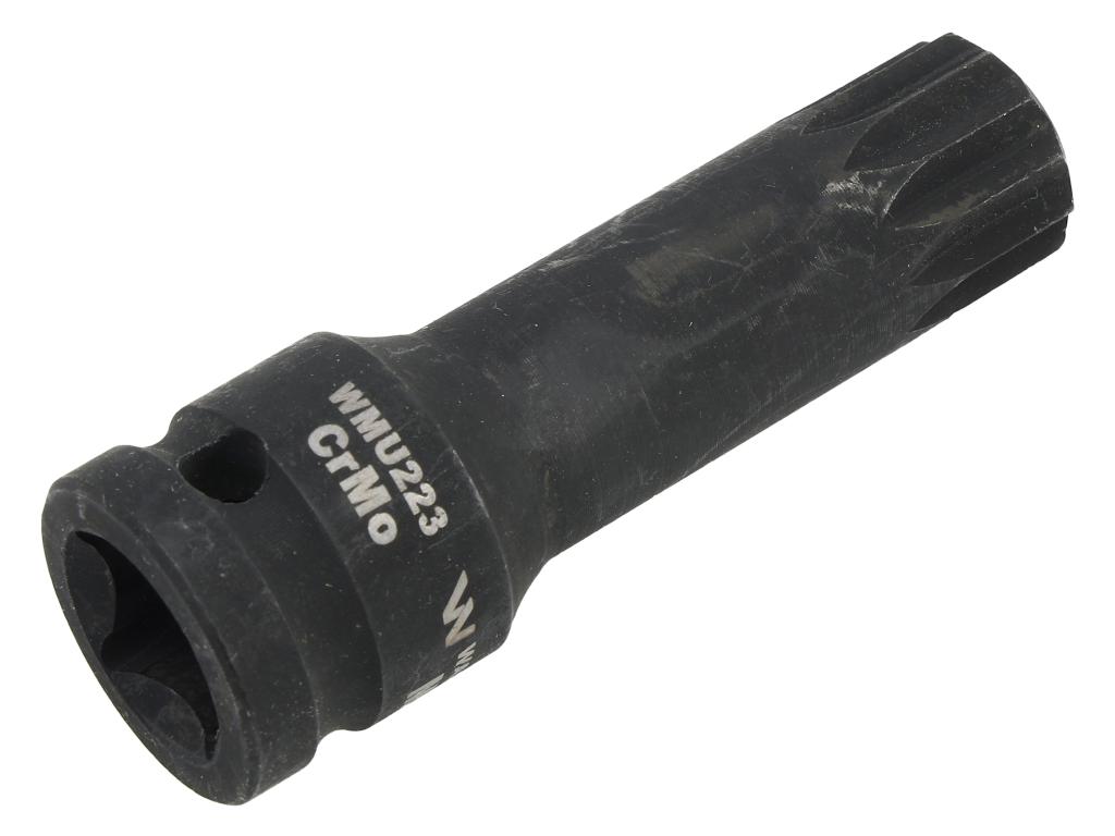 Impact Socket 1/2", M20 Spline Bit Made of CrMo Steel, Torx Waryński