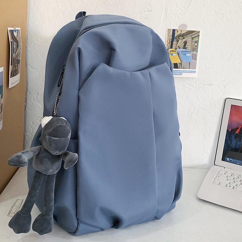 New Elementary School Bag Girls Junior High School Boys Splicing Backpack