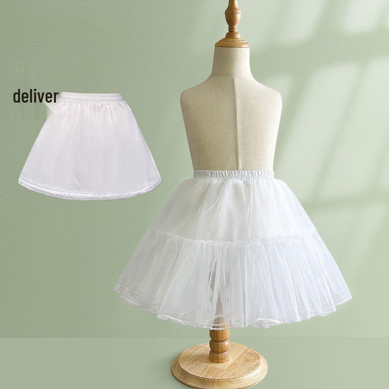 Children's Lolita Puffy Petticoat - Soft Tulle Princess Underskirt