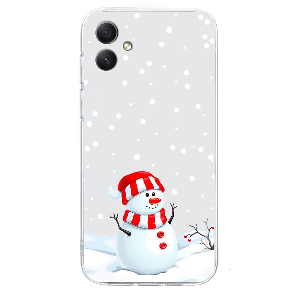 

For Samsung Galaxy A06 4G Case Christmas Pattern Print Soft TPU Phone Protector Deer