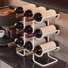 Iron Metal Cup Holder 2/3 Layers Wine Water Bottle Holder Creative Cup Storage Rack  Pantry