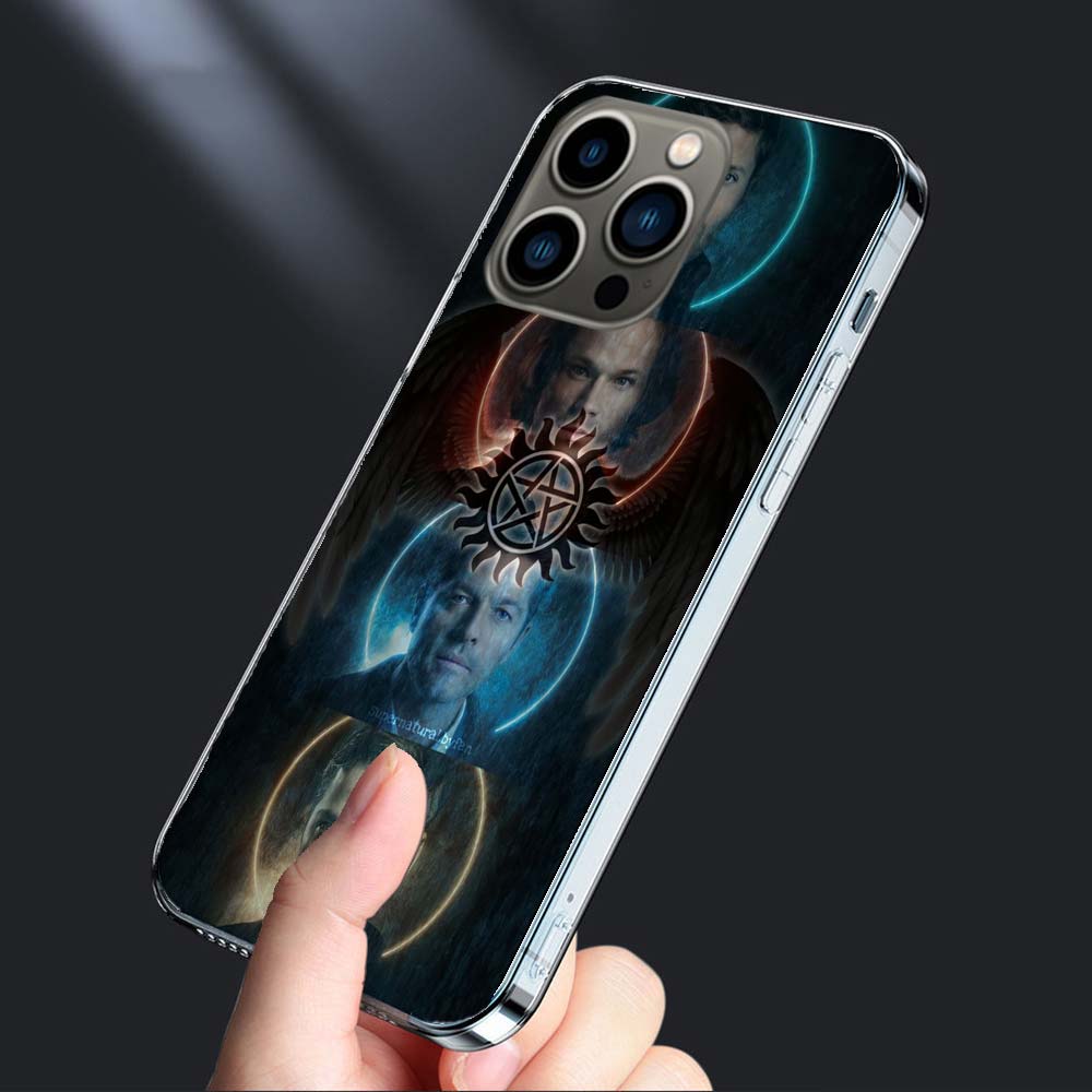 Babaite Supernatural SPN Dean And Sam Phone Case For Apple Iphone 16E Capa 15+ 14 Plus 17 Air 16 Pro Max 12 Pro Cute 13 Mini