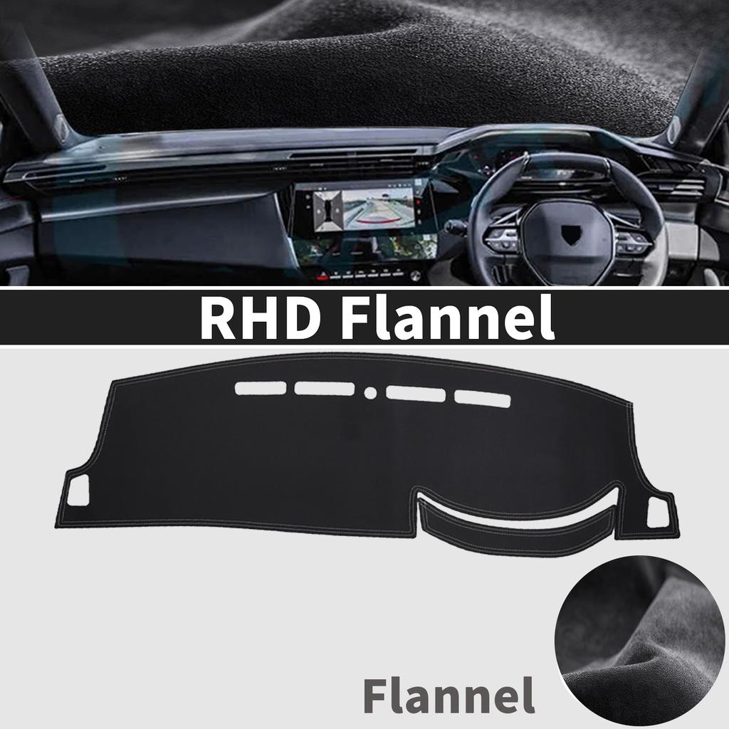 Fit for Peugeot 408 2025-2025 Fastback Dashmat Accessories Dashboard Cover Pad DashMat Sunshade Protective Carpet Car Leather