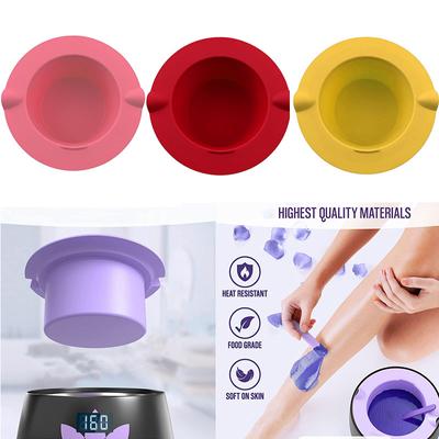 400Ml Wax Warmer Thickening Heat-Resisting Silicone Bowl Hair Removal Waxing Pot