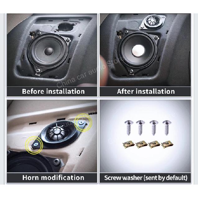 Car Rear Surround Tweeter For BMW E90 E91 E60 E61 F10 F11 F90 F07 F06 F12 F13 G20 G30 F15 F16 F85 F86 Center Dashboard Speakers