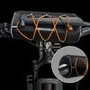 2.5L Bike Handlebar Bag Large Capacity Bicycle Frame Pannier Bag Multi-Pockets Portable Shoulder Bag for Outdoot Cycling