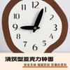 Desktop Clock Cream Style Table Silent Clock Ornament Living Room Decorations Desk Clock Modern Design Home Counter Tops Decor