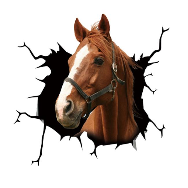 Animal Car Stickers Waterproof PVC Auto Scratch Occlude 3D Simulation Electrostatic Decal Car Window Home Decoration