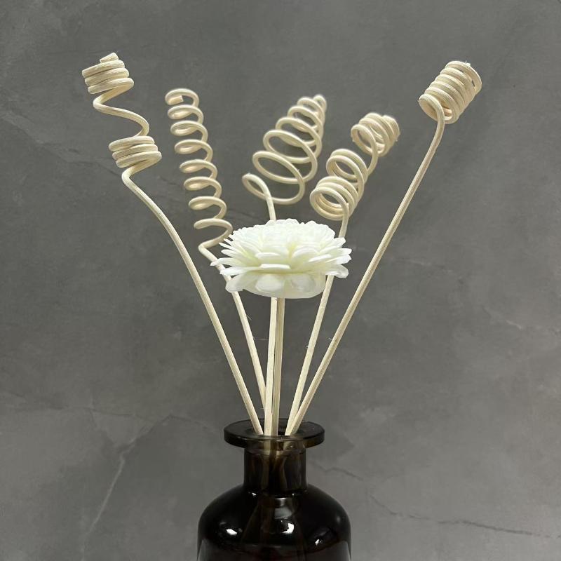 *9PCS/Set Artificial Flower Rattan Reed Fragrance Aroma Diffuser Refill Stick DIY Floral