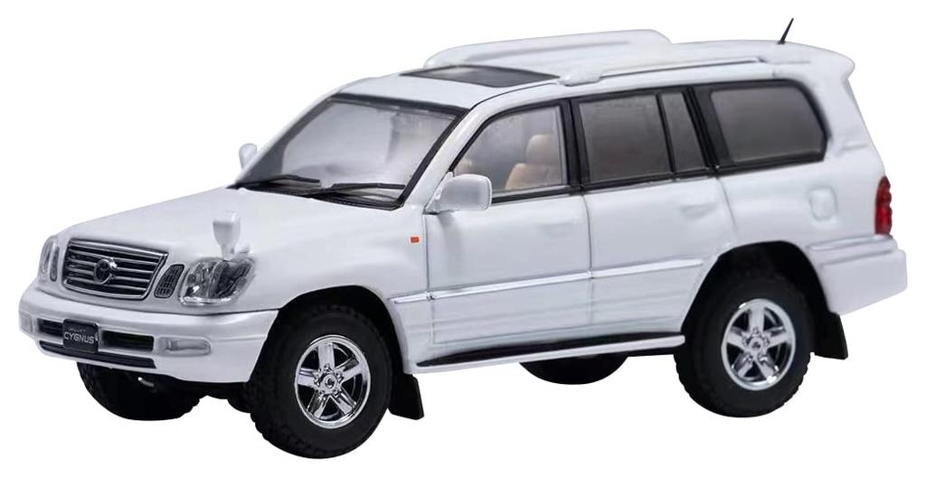 Gaincorp Products 1/64 Toyota Land Cruiser Cygnus - (RHD) White Finished Product