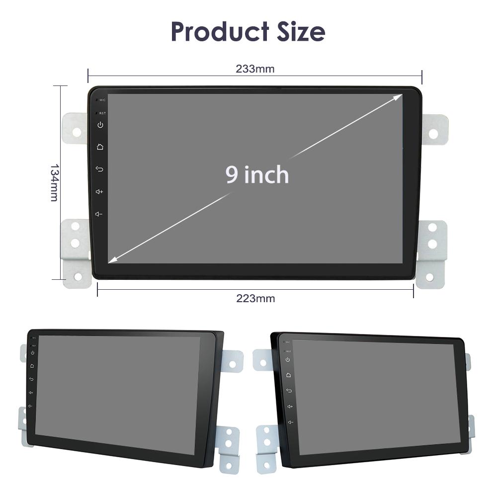 Hizpo Intelli1280*720 Screen Android For Suzuki Grand Vitara 3 2005-2015 Car Radio Multimedia Player Navi 2Din Stereo Carplay Head Unit Audio