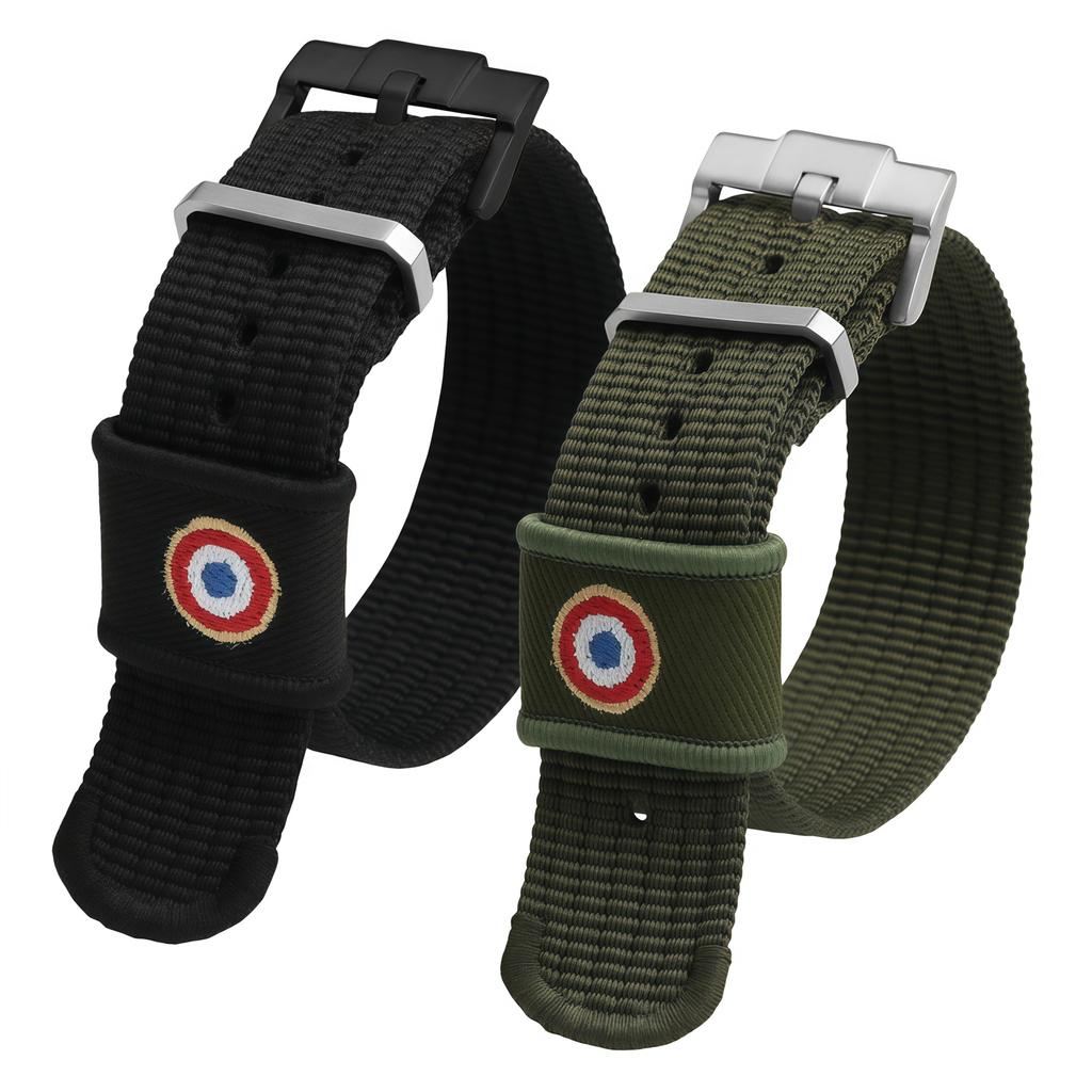 For Tudor Black Bay Red Flower Pelagos Watch Strap M2542G M25707B M25727k 22mm Outdoor Sports Nylon Watchband Men Soft Bracelet