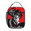 1 Piece Zipper Closure Human Storage Bag Pocket Devilman  School Lunch Food Box Reusable For Lunch Food Bag