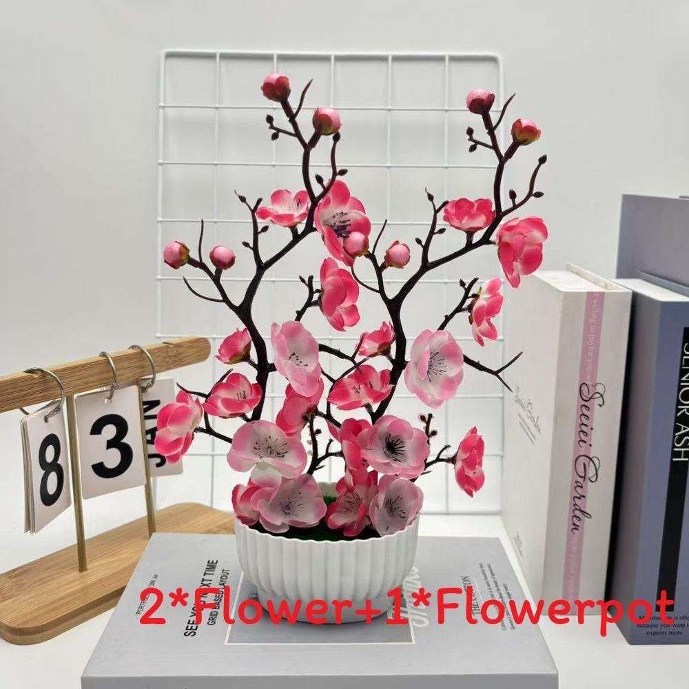 Praecox Flower Chimonanthus Basin Decorative Potted Plant For Home Office Gift