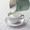 Toffy Milk Foamer Mug K-MF1, Mug-Shaped Milk Foamer, Frothing and Heating, Perfect for Latte, Cappuccino, Hot Chocolate, and Soup, Retro Style, Milky