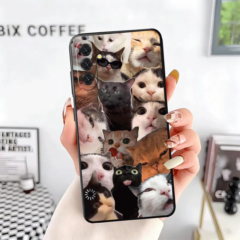 

Мемы с плачущими котами Мягкий чехол для телефона для Samsung A17 A37 A57 A16 A26 A36 A56 A15 A25 A35 A55 A14 A24 A34 A54 A13 A23 A33 A5 Samsung A24