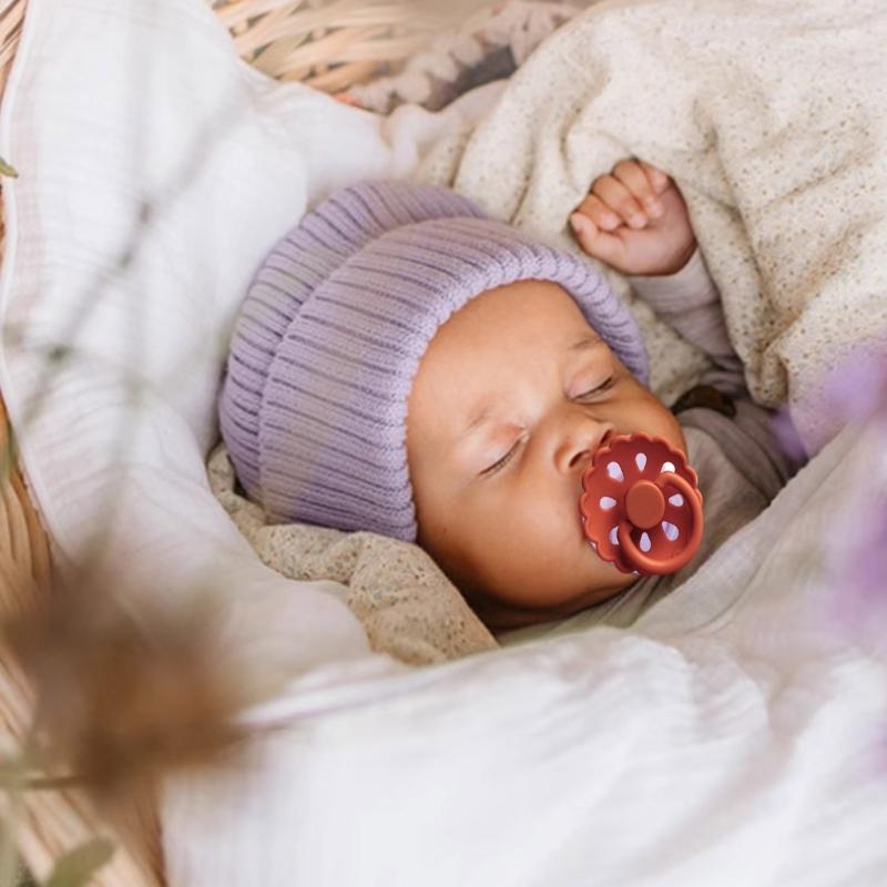 Stressabbau Babyschnuller Weiches Silikon Neugeborene Beruhigungsschnuller Ergonomisch Reduziert Schnarchen zur Angstreduzierung