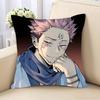 Ryomen Sukuna Pillow Case Removable Washable Cushion Cover – All-Season Soft Linen