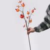 6 Fruits Artificial Pomegranate Branches Plastic Handmade Simulation Pomegranate Fruit Realistic Foam Fruits Branches