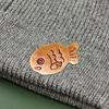 Novelty Lapel Pin Taiyaki Cartoon Fish Lapel Pin Jewelry Brooch Photo Props Adorkable Fish Brooch Pin Furry Brooch