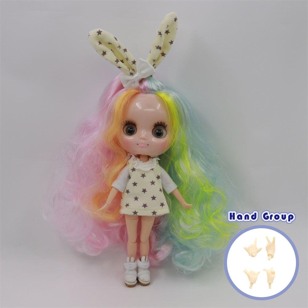 ICY DBS Blyth Middie Doll Joint Body 20CM Customized Doll Nude doll or Full Set Includes Clothes & Shoes DIY Toy Gift for Girls