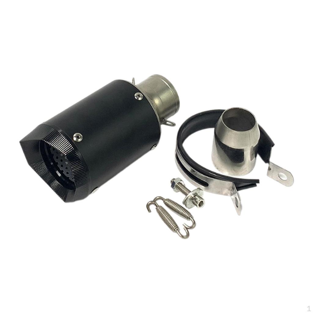 Exhaust Muffler Practical Parts for 6001200 Large Displacement Silver