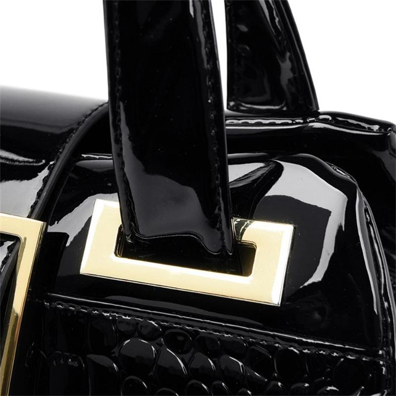 2 Layer Large Capacity Tote Bag Luxury Handbags Women Bags Designer Crocodile Pattern Ladies Boston Shoulder Bag High Quality