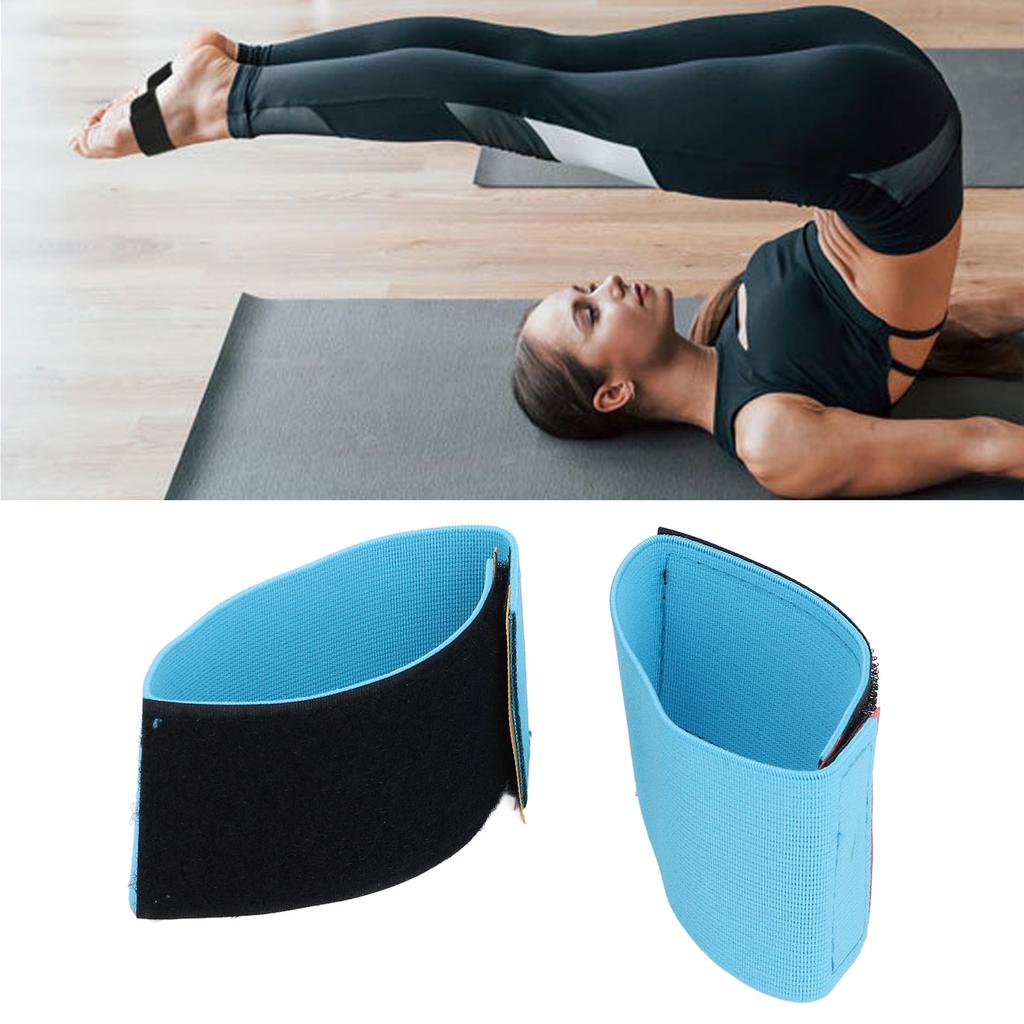 Gymnastics Toe Trainer Bands Comfortable Portable Dance Practice Ankle Strap for Back Handspring Tumbling Training 2pcs