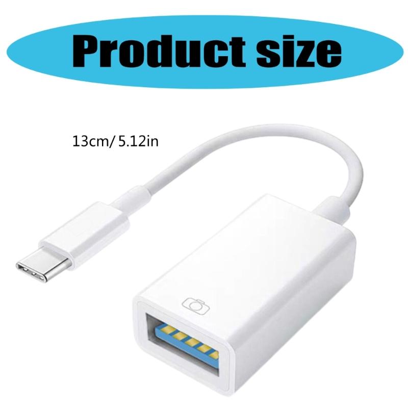 Highly Speed Type C To USB3.0 OTG Adapter Cable for Smartphones and Tablets 5Gbps Data Transmission Stable Connection
