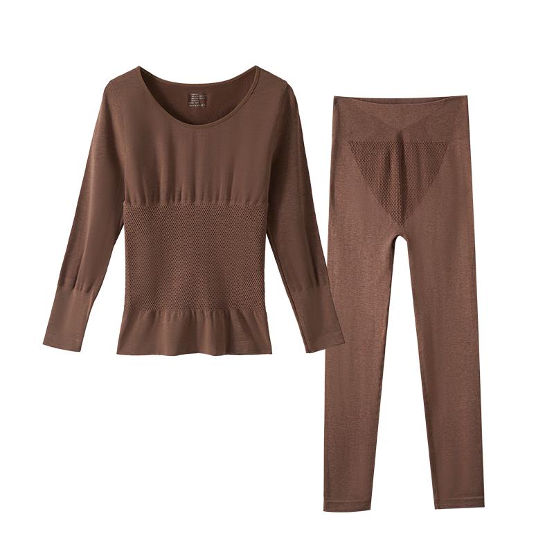 

Женский согревающий шерстяной комплект для похудения Maoren L (110-140 lbs)