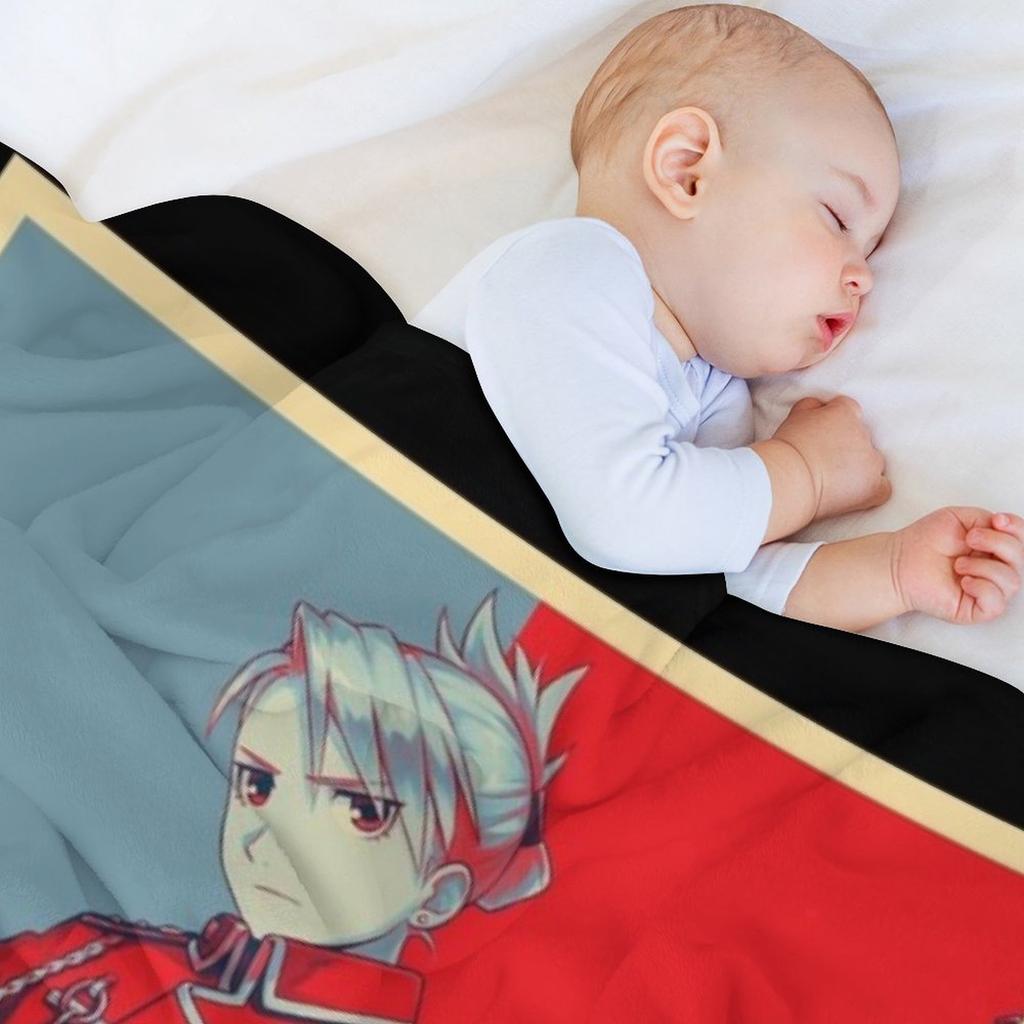 Hawkeye Riza - Poster Throw Blanket Retros Warm Wednesday Thermal Blankets