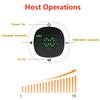 ABS Stimulator Electric Vibration Abdominal Muscle Trainer Muscle Stimulator USB Charge Body Slimming Fitness Massage Belts